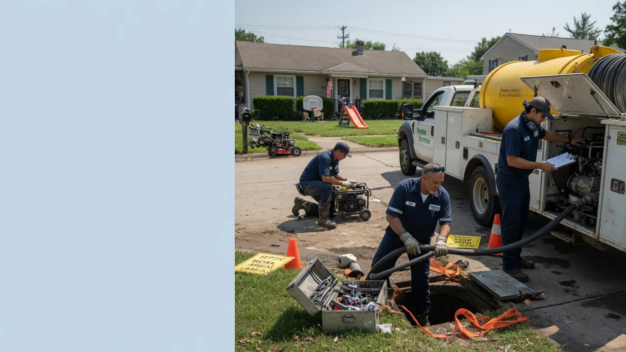 Septic Tank Pumping in State Line, MS near me